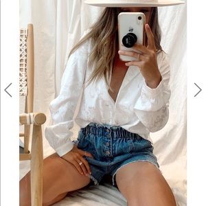 12th Tribe Stuck in Santorini Blouse